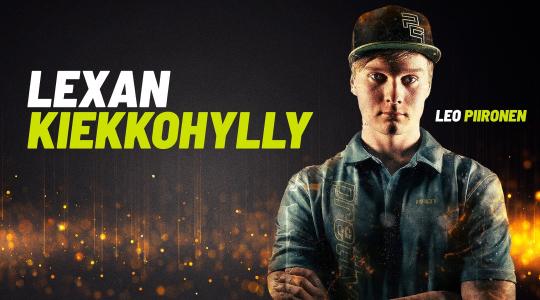 Lexan kiekkohylly