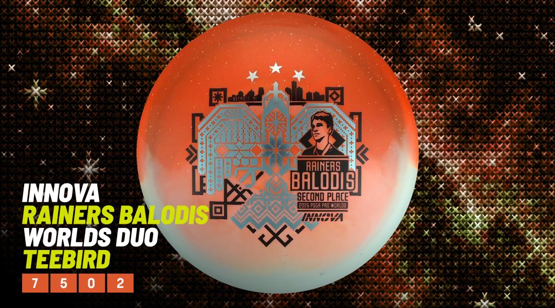 Duo TeeBird Rainers Balodis - Worlds Commemorative