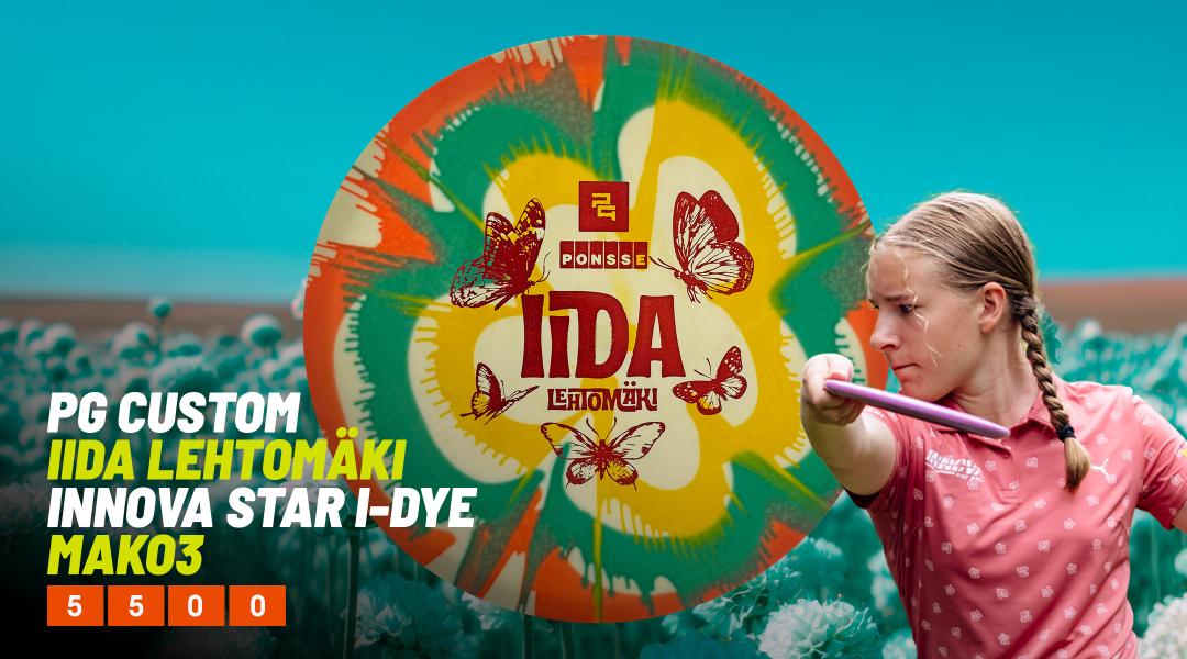 Iida Lehtomäki Star Dyed Mako3 PG Custom
