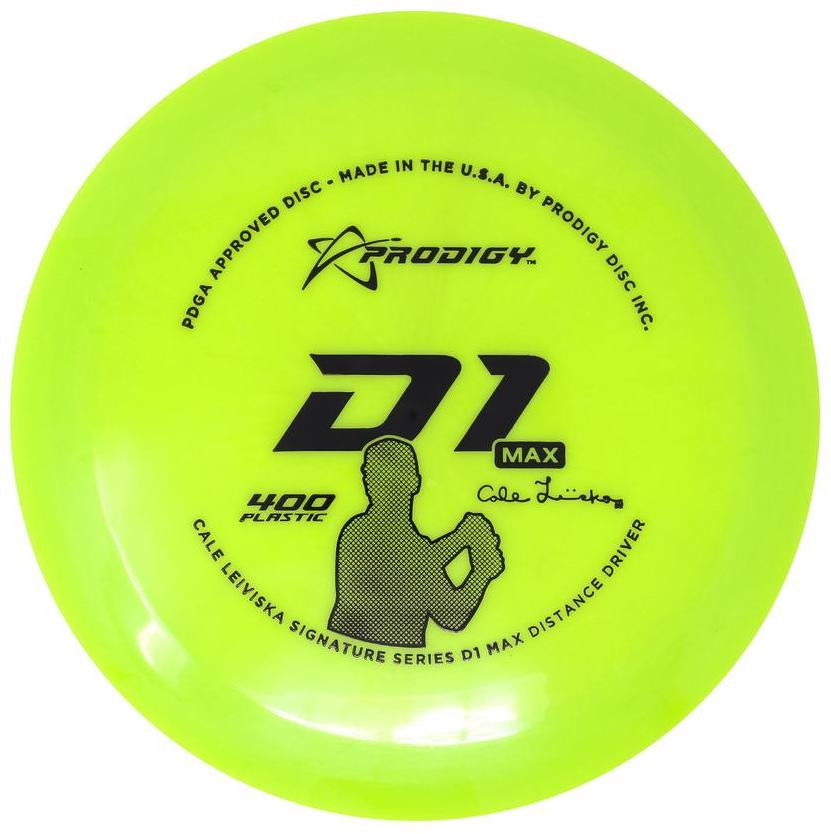 Prodigy Disc 400 D1 MAX Cale Leiviska Signature Powergrip pretty