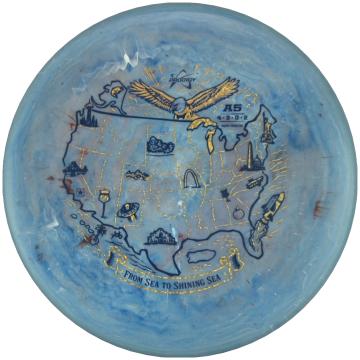Prodigy Disc 400 Fractal A5 Sea To Shining Sea Stamp
