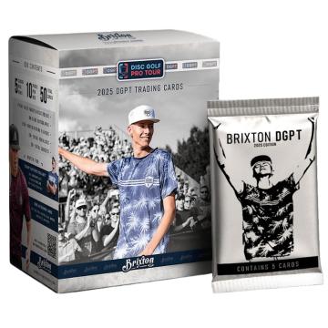 Brixton Disc Golf 2025 DGPT Hobby Box 50 korttia