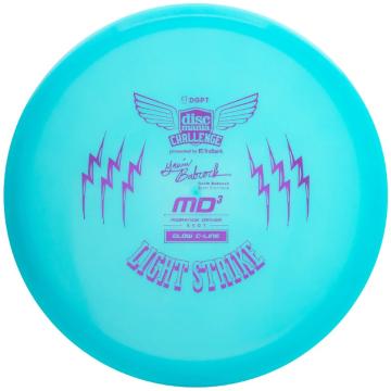 Discmania Glow C-Line MD3 Discmania Challenge Fundraiser Light Strike