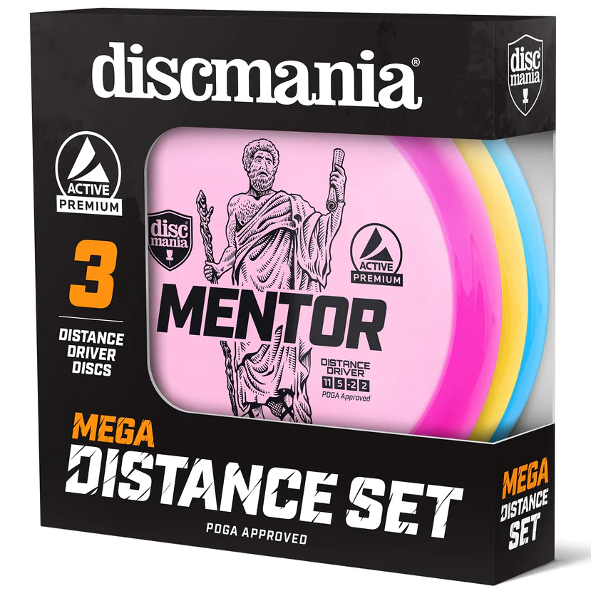 DISCMANIA MEGADISTANCE SET - Frisbeegolfkiekot - 6430030379908 - 1