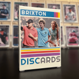 Brixton Disc Golf 2023 Discards Cards 40 cards set