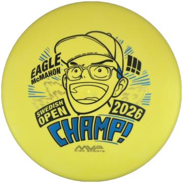 Streamline Discs Electron Firm Autopilot Eagle McMahon 2026 Swedish Open Champion