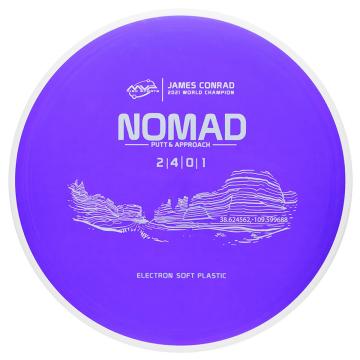 MVP Disc Sports Electron Soft Nomad James Conrad Signature Series