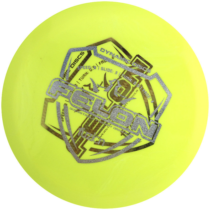 Dynamic Discs Fuzion Felon Misprint Powergrip pretty good disc golf