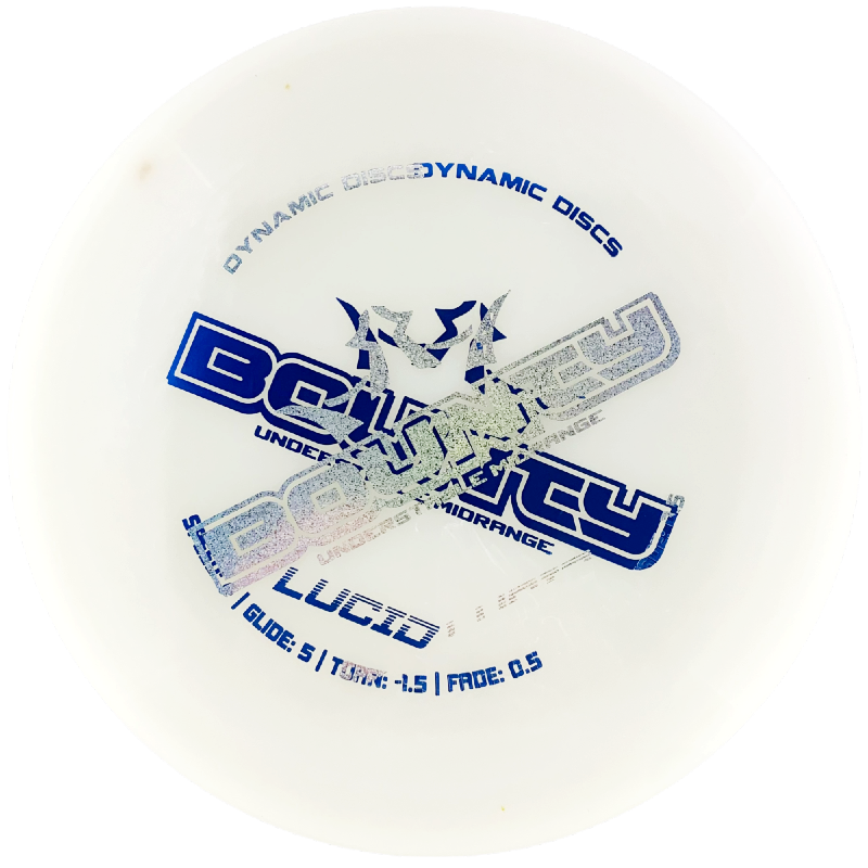 Dynamic Discs Lucid Bounty Misprint Powergrip pretty good disc golf