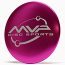 MVP Disc Sports Mini Orbit Logo - Metal 7cm
