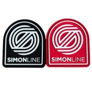 MVP Disc Sports Velcro Patch Simon Line Logo