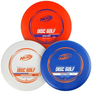 Nerf Kiekkosetti Soft Flight - 3 Disc Set
