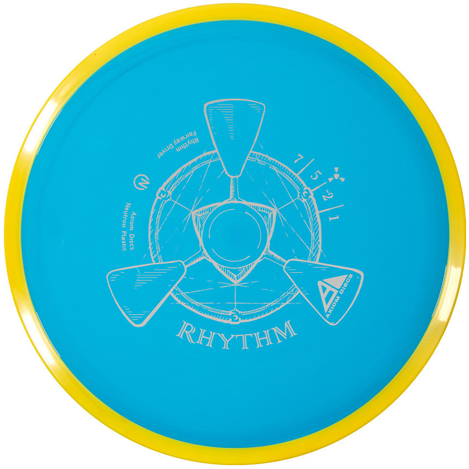 Axiom Discs Neutron Rhythm - Powergrip - Melko Hyvä Frisbeegolfkauppa