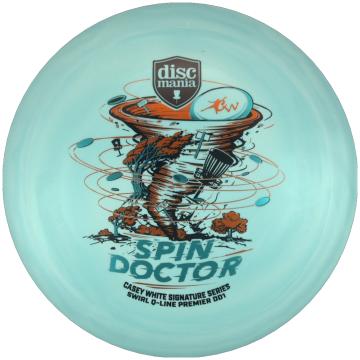 Discmania Swirl Q-line DD1 Spin Doctor - Casey White Signature Series