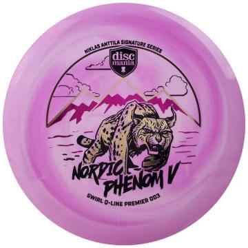 Discmania Swirl Q-line DD3 Nordic Phenom 5 - Niklas Anttila Signature Series