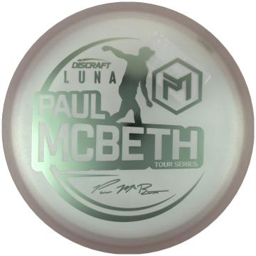 Discraft Metallic Z Luna 2021 Paul McBeth Tour Series