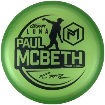 Discraft Metallic Z Luna 2021 Paul McBeth Tour Series