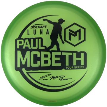 Discraft Metallic Z Luna 2021 Paul McBeth Tour Series