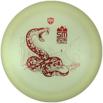 Discmania Glow C-Line PD SM 2016 Turku