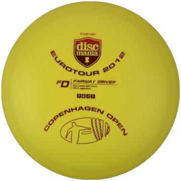Discmania D-Line FD First Run Copenhagen Open 2012