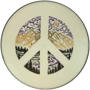 MVP Disc Sports Neutron Soft Glitch Peace - PG Custom