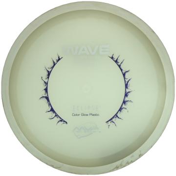 MVP Disc Sports Color Glow Eclipse Wave Violet Glow