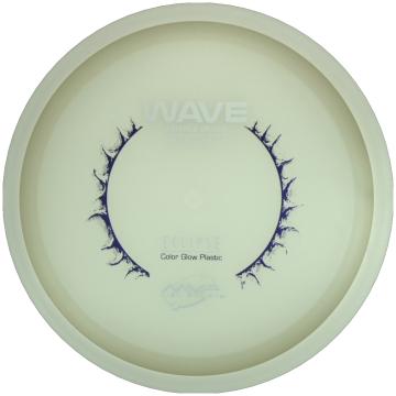 MVP Disc Sports Color Glow Eclipse Wave Violet Glow