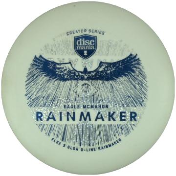 Discmania Glow D-Line Flex 3 Rainmaker Eagle McMahon Creator Series - Misprint