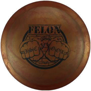 Dynamic Discs Lava Felon LE Knuckles Stamp