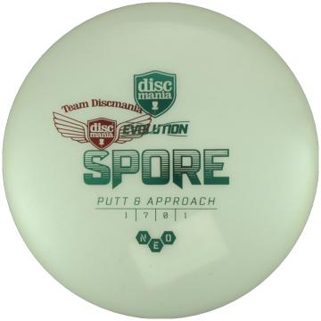 Discmania Soft Neo Spore Team Discmania Stamp