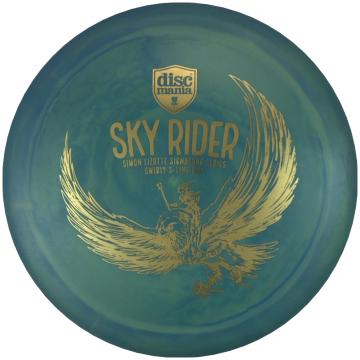Discmania Swirl S-Line PD2 Sky Rider - Simon Lizotte Signature Disc - Innova Made