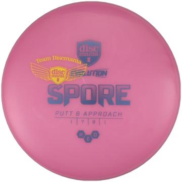 Discmania Soft Neo Spore Team Discmania Stamp