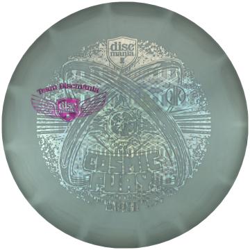 Discmania Lux Vapor Logic Cosmic Fury - Kyle Klein Signature Series - Team Discmania Stamp