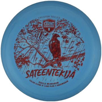 Discmania Color Glow D-Line Flex 3 Rainmaker Eagle McMahon Creator Series - Finnish Heritage
