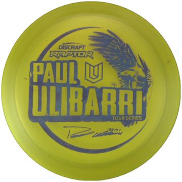 Discraft Metallic Z Raptor 2021 Paul Ulibarri Tour Series