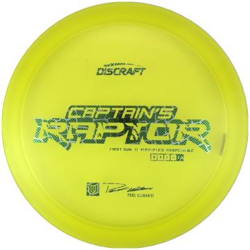 Discraft Z Swirl Captain's Raptor 2025 - Paul Ulibarri