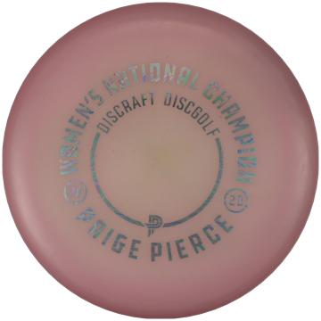 Discraft Glo Cryztal Z Fierce Paige Pierce 2020 Women's National Champion