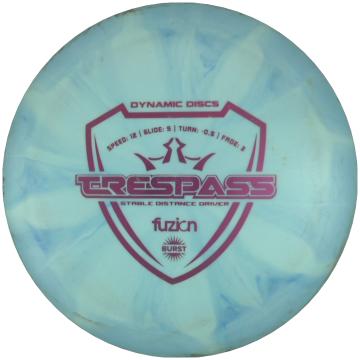 Dynamic Discs Fuzion Burst Trespass