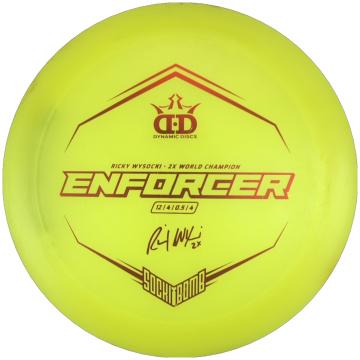 Dynamic Discs Lucid Ice Enforcer Ricky Wysocki Sockibomb Stamp