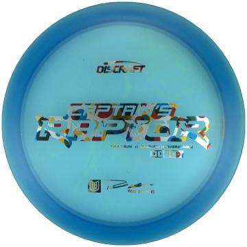 Discraft Z Confetti Captain's Raptor 2026 - Paul Ulibarri | Powergrip