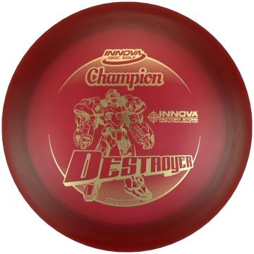 Innova Champion Destroyer Jolly Launcher Circle Stamp