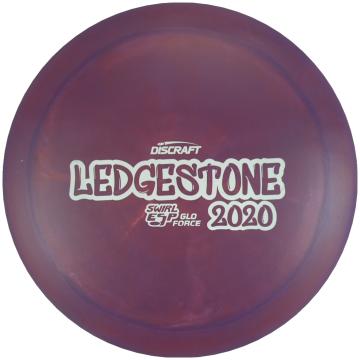 Discraft ESP Glo Swirl Force 2020 Ledgestone Edition