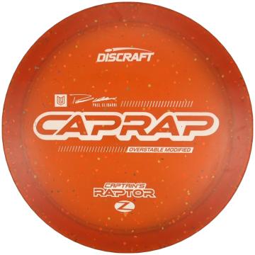 Discraft Z Confetti Captain's Raptor 2026 - Paul Ulibarri | Powergrip