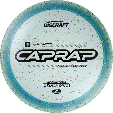 Discraft Z Confetti Captain's Raptor 2026 - Paul Ulibarri